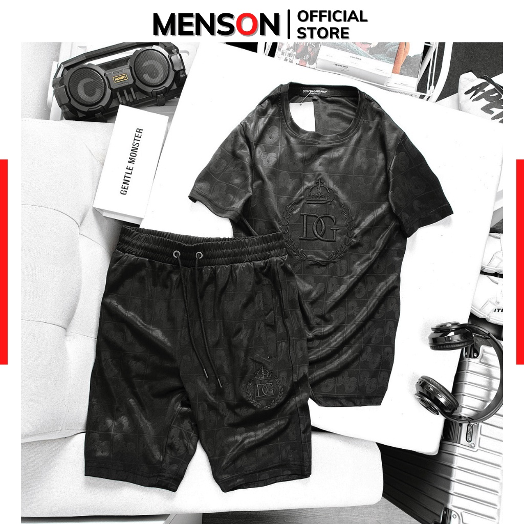 Bộ thể thao nam mùa hè chất mát cao cấp Hàng Hiệu Menson MM04 Bộ đồ nam cộc tay hàng xịn đẹp nhiều màu 2023