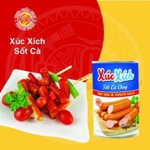 Xúc Xích Sốt Cà Chay Âu Lạc 165g