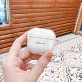  Vỏ Bảo Vệ Hộp Sạc Tai Nghe Lenovo LP40 Pro Lenovo LP40s thinkplus LP40 Trong Suốt Kèm Móc Đơn Giản 