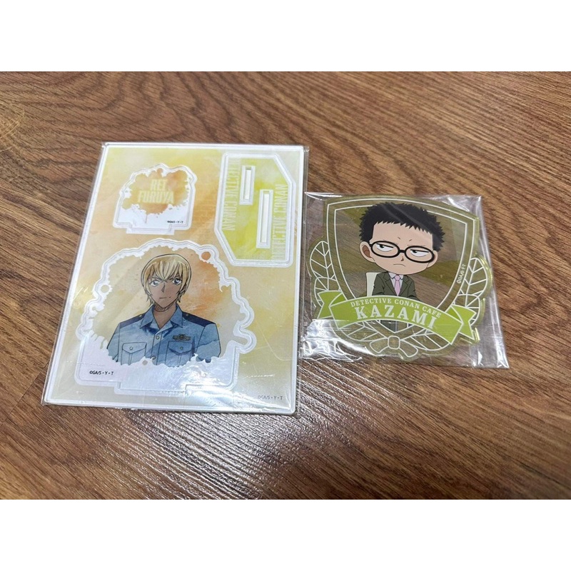 Set Furuya Rei, Akai Shuiichi, Kazami - Thám tử lừng danh conan - Standee Badge Huy hiệu Khăn tắm