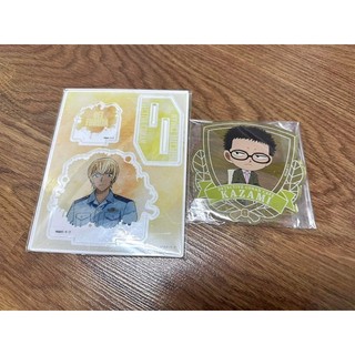 Set Furuya Rei, Akai Shuiichi, Kazami - Thám tử lừng danh conan - Standee Badge Huy hiệu Khăn tắm