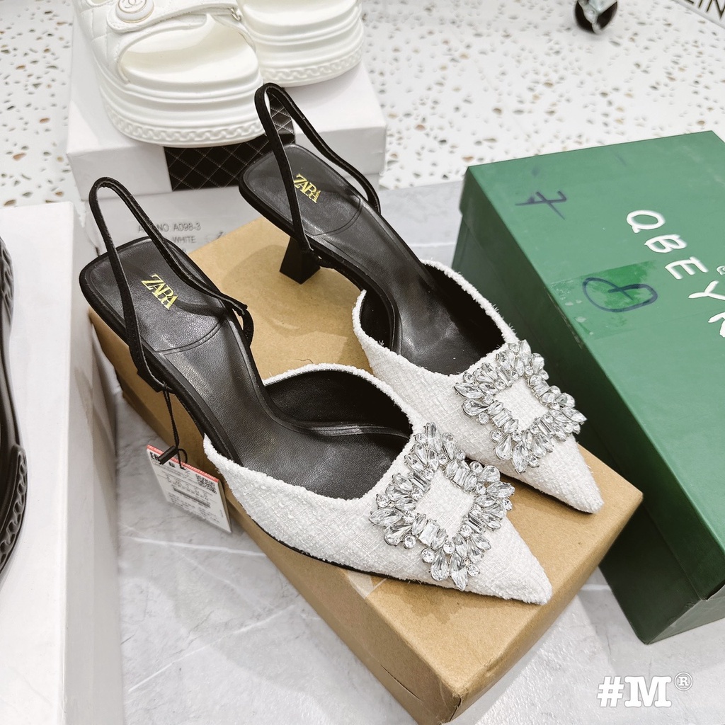SANDAL ZARA VẢI DẠ TWEET