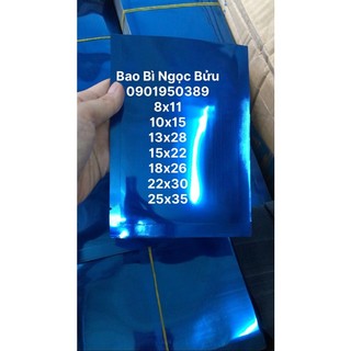 1 ký túi 3 biên 2 mặt xanh dương đẹp đủ các size