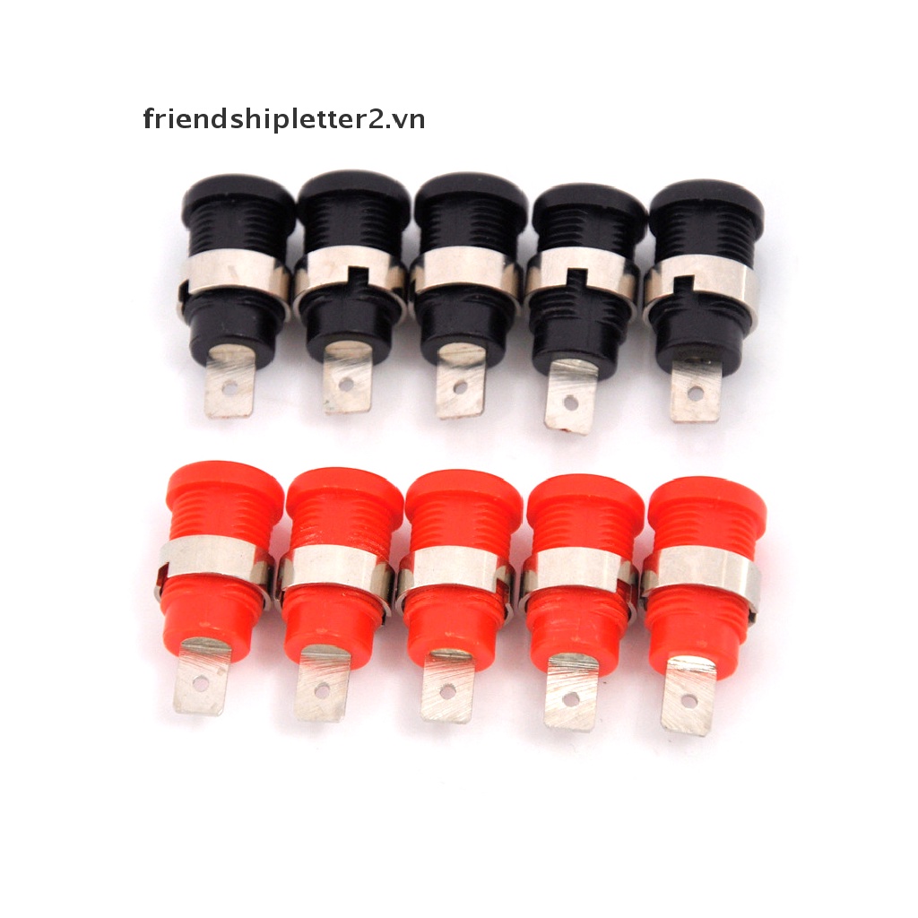 Set 10 Ổ Cắm Jack Cắm Bắp Chuối 4mm Chuyên Dụng