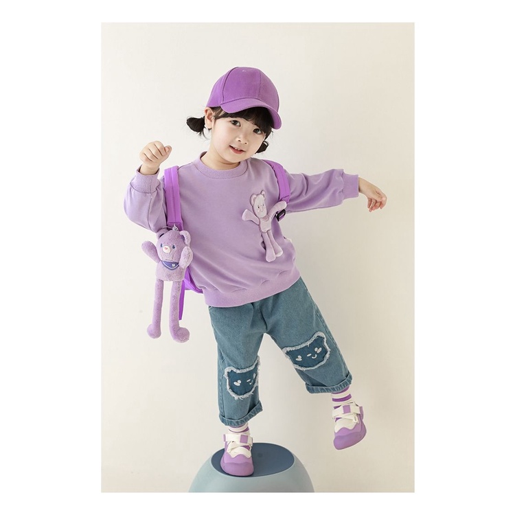 Quần Jean Ống Suông Thời Trang 2023 Dành Cho Bé Gái