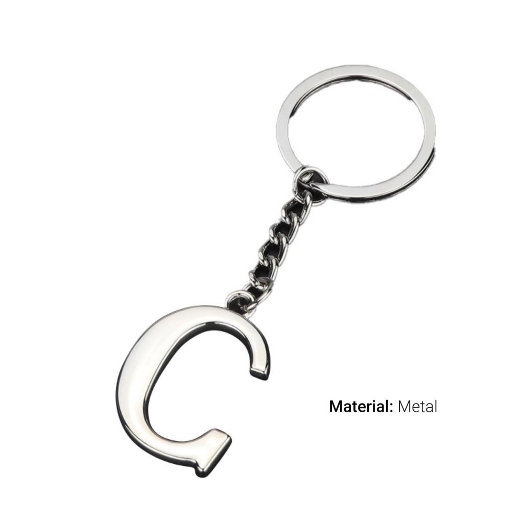 Mặt phụ kiện LENOVO bằng kim loại mạ điện mặt hình 26 chữ cái A-Z