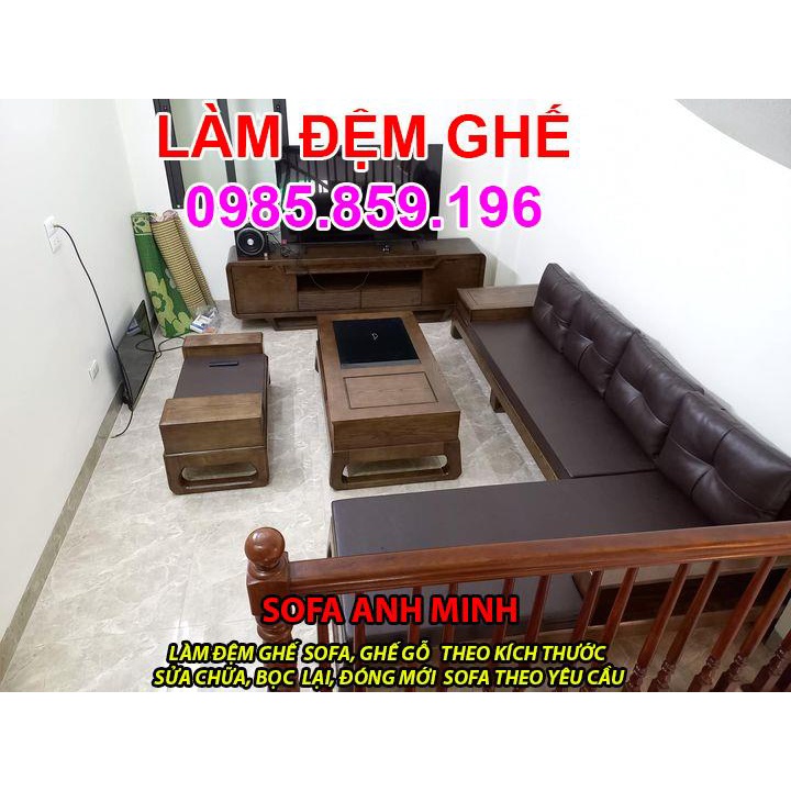 NỆM GHẾ Ngõ Trạm Hoàn Kiếm, LÀM NỆM GHẾ SOFA GỖ Ở Ngõ Trạm Hoàn Kiếm Hà Nội