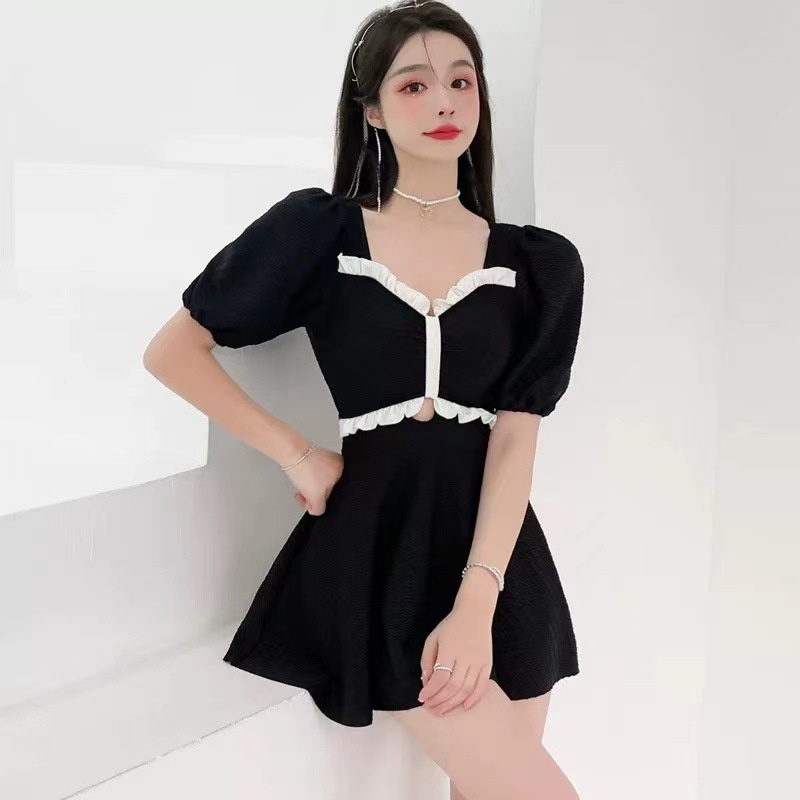 Mới Đầm Bơi Xẻ Tà Thời Trang Mùa Hè Cho Bé Gái