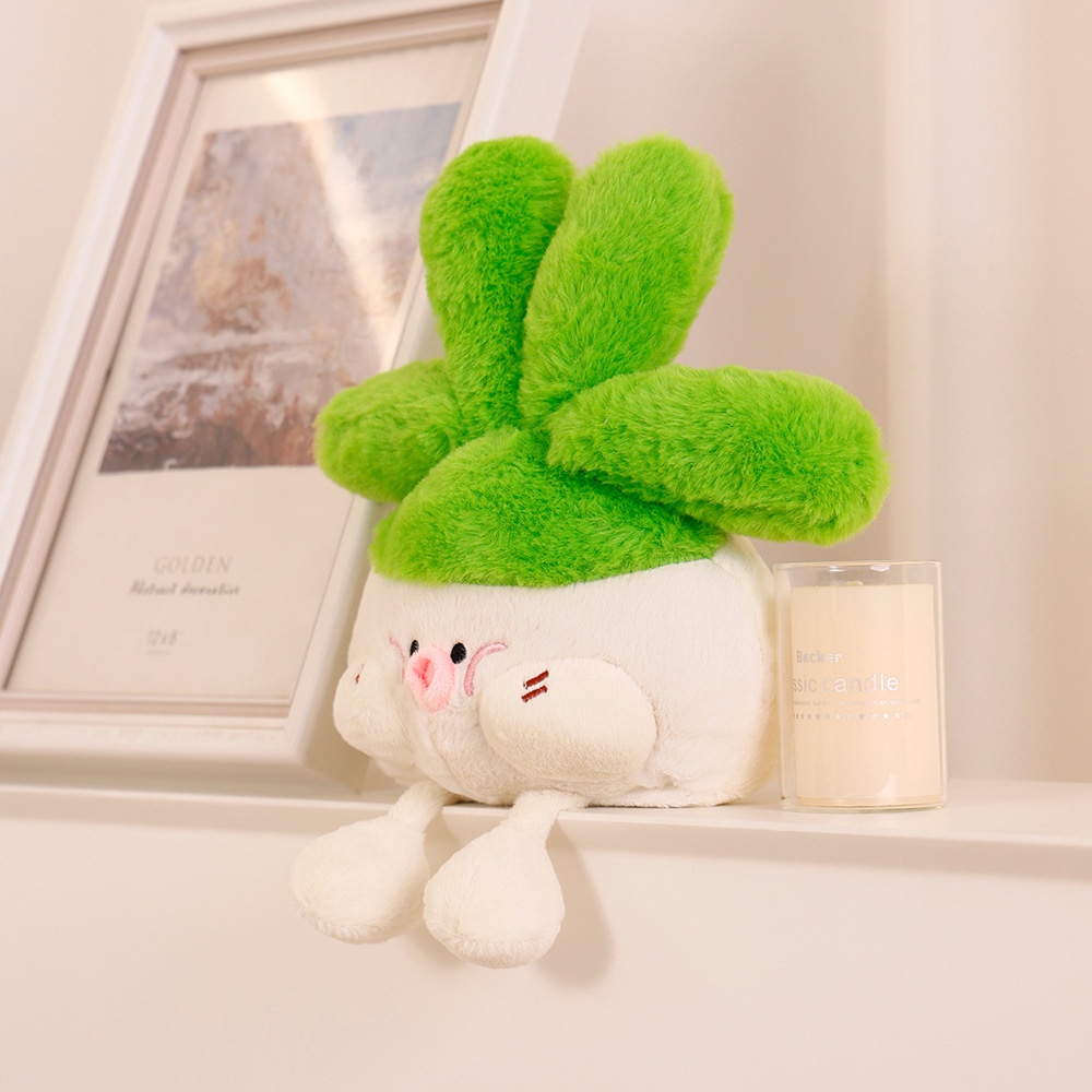 Búp Bê Nhồi Bông Hình Rau Củ Quả Dễ Thương Cho Bé Gái