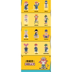 ★Đồ Chơi Hgtoys Hgtoys★  [] Búp Bê Popmart BAZBON Hộp Bí Ẩn Trang Trí Thời Thượng