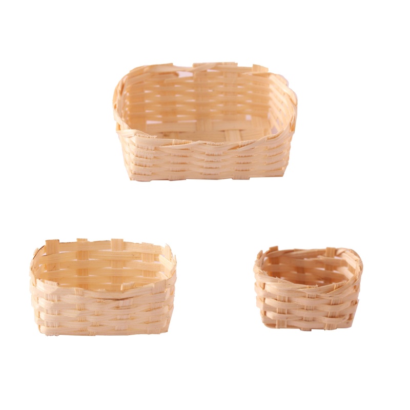 Giỏ Đựng Trái Cây Mini 1 / 12 Độc Đáo Trang Trí Nhà Búp Bê DIY