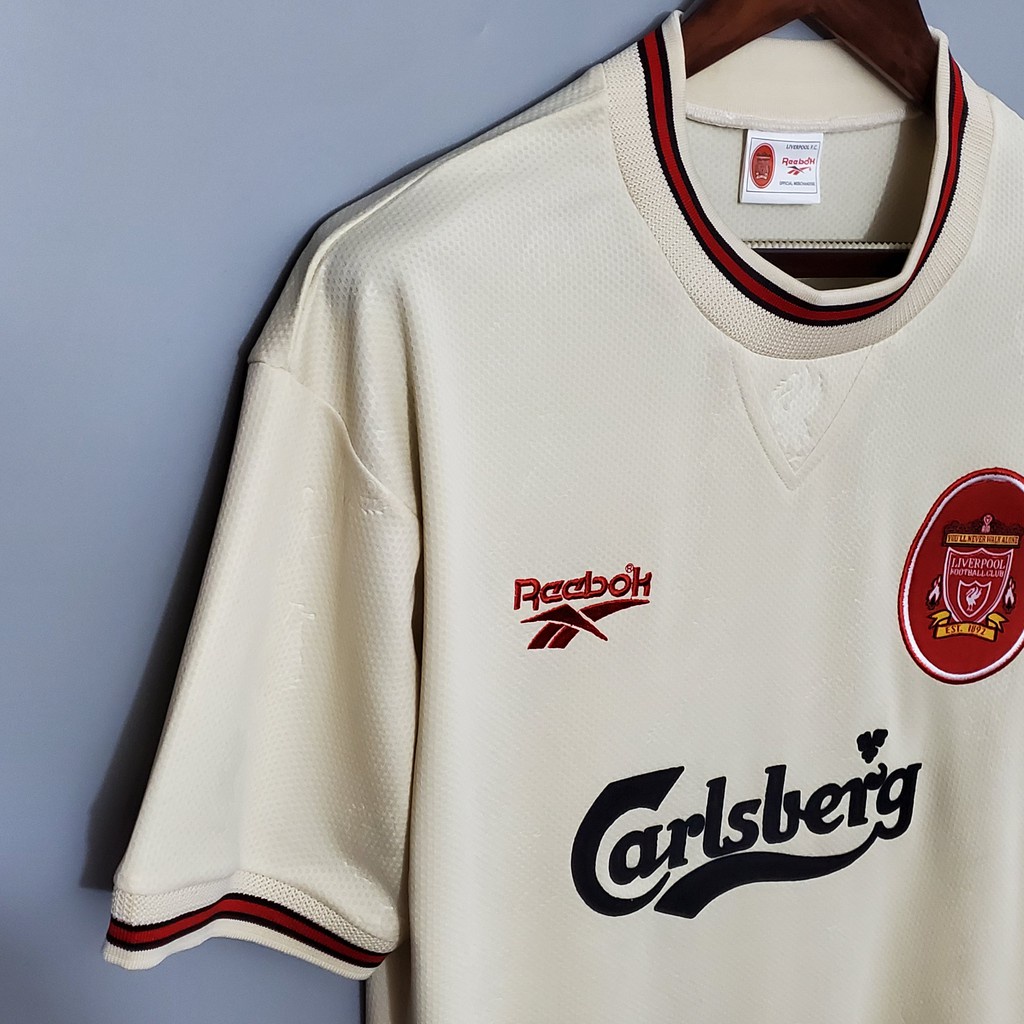 Áo Bóng Đá Đội Tuyển Liverpool 96-97 Phong Cách Retro