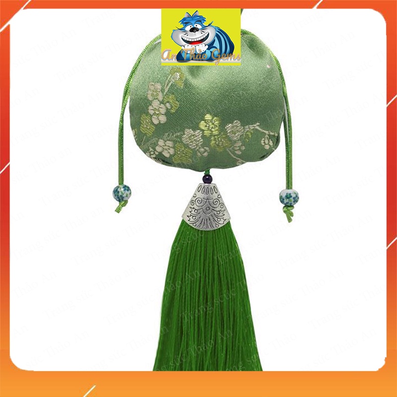 Túi Gấm Thêu Hoa Cao Cấp Nhiều Màu Sắc - Túi Gấm Lụa Trang Trí