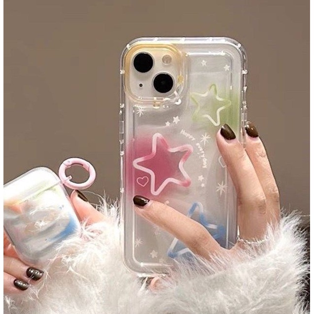 Ốp Điện Thoại Silicon TPU Mềm Trong Suốt In Họa Tiết Dễ Thương Cho IPhone 14 13 11 Pro Max 12 8 7 6S Plus XS XR X