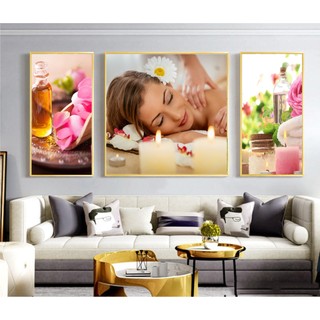 Tranh chăm sóc da,dưỡng da cho spa thẩm mỹ viện sang trọng