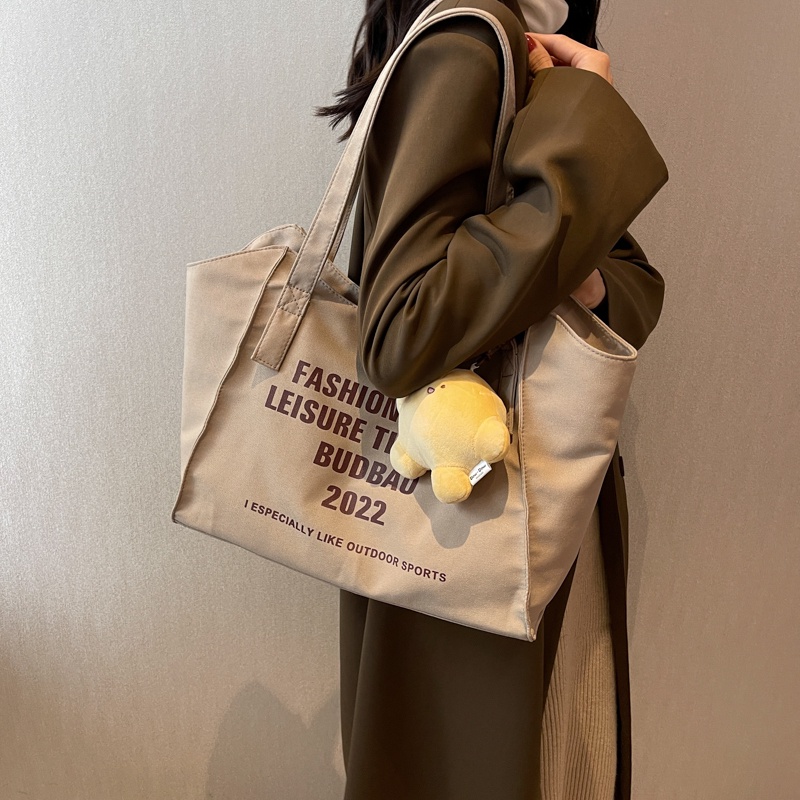 Túi Đeo Vai In Chữ Phong Cách Nhật Bản Thời Trang Cho Nữ