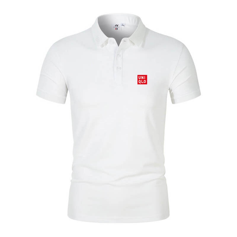 Áo Thun polo uniqlo Tay Ngắn Phong Cách Doanh Nhân Thời Trang Mùa Hè Mới 2023 Kích Thước m-4xl 0535