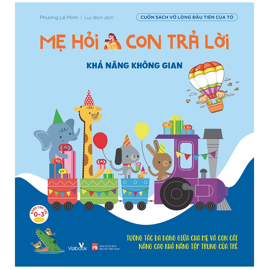 Cuốn sách vỡ lòng đầu tiên của tớ - Mẹ hỏi con trả lời - Trọn bộ 6 cuốn