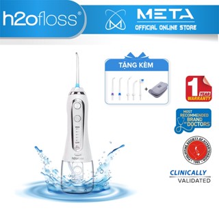Máy Tăm Nước Cầm Tay Cao Cấp H2OFloss HF6P | Công Nghệ Mới - Tia Nước Sạch Gấp 4 Lần - Bảo Hành Chính Hãng 12 Tháng