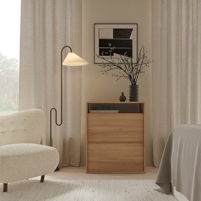 DECI, Tủ đựng đồ, tủ lưu trữ DRA_294, 70x40x84cm, tủ gỗ Scandi Home