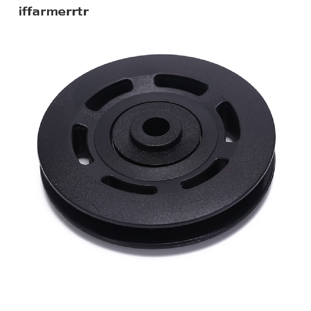 1 Bánh Xe Ròng Rọc Màu Đen 90mm Chống Mòn Dùng Để Tập gym Phụ Kiện Chuyên Dụng Dành Cho Xe Hơi