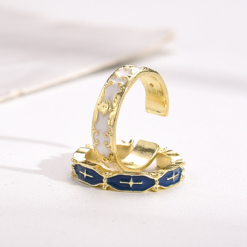 Nhẫn Hở Hình Hoa Phong Cách Vintage Độc Đáo Thời Trang Cho Nữ