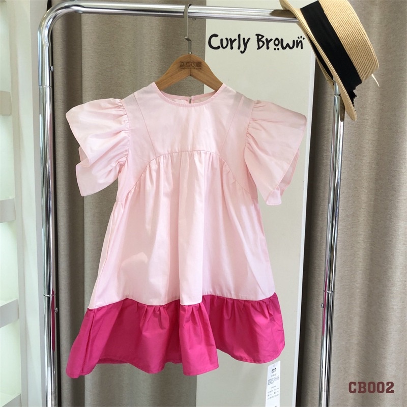 Váy phối màu Curly Brown size 90-160