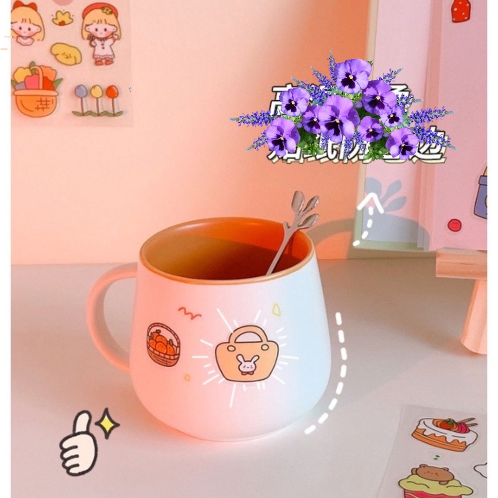 Set 25 tấm sticker cute dán trang trí tập vở, bình nước, họa tiết hoạt hình trong suốt - Vpp Giá sỉ
