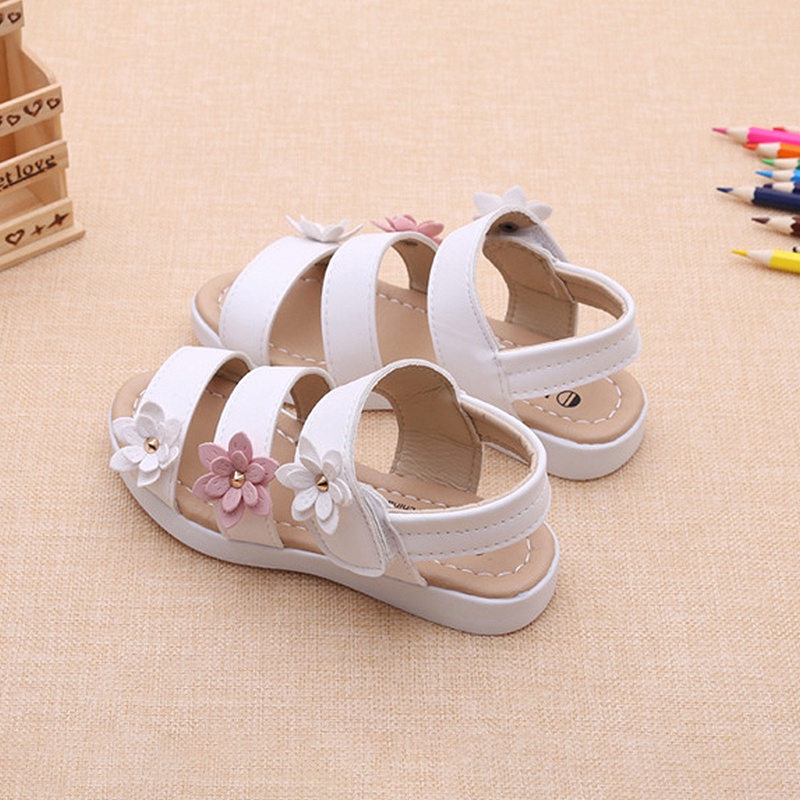 Xăng đan Chống Trượt Trọng Lượng Nhẹ Thoáng Khí Dành Cho Bé Gái Tập Đi Aku