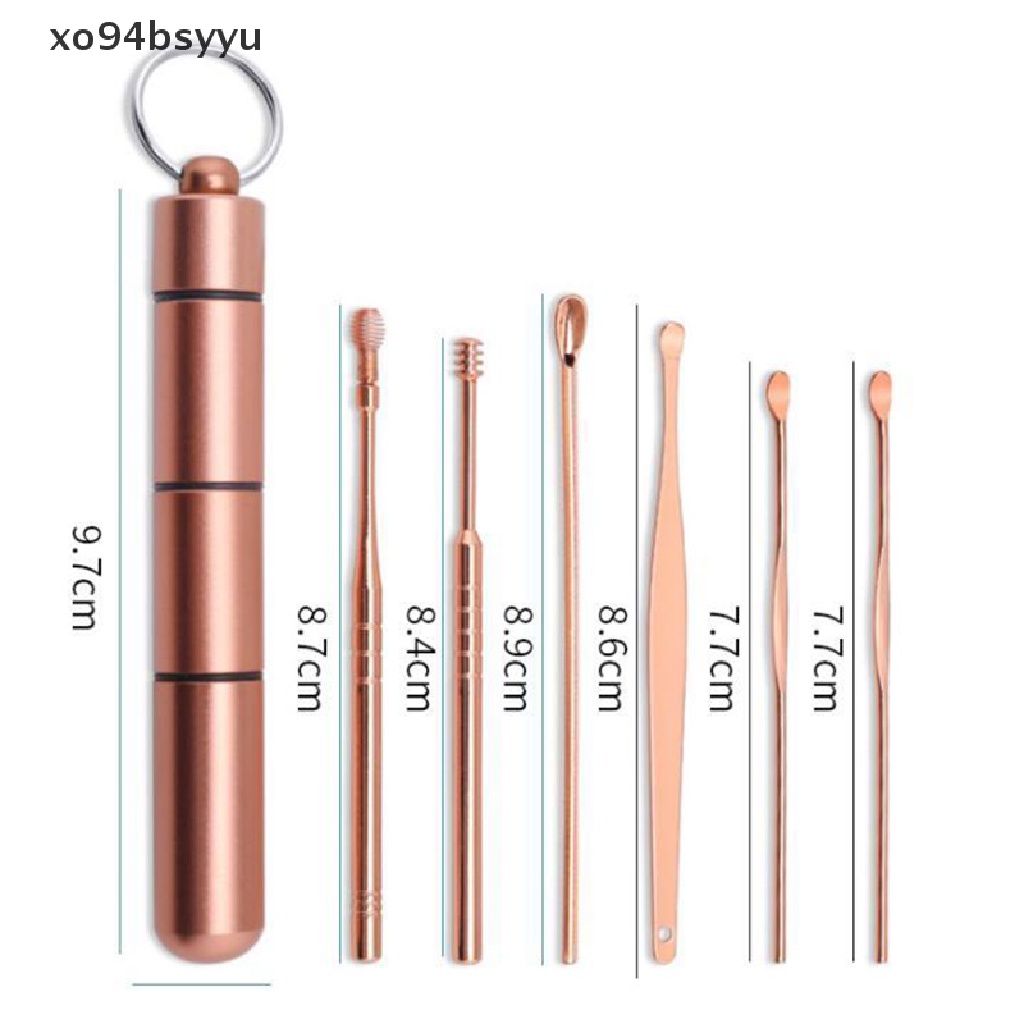 Set 6 Dụng Cụ Lấy Ráy Tai Bằng Thép Không Gỉ Xo94Bsyu