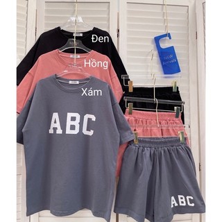 [ Rẻ vô địch ] Set bộ đùi chất cotton thấm hút mồ hôi - ABC