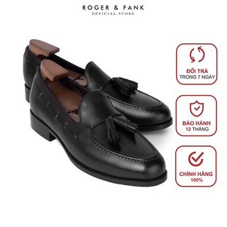 Giày da cao cấp loafer roger & fank lf302