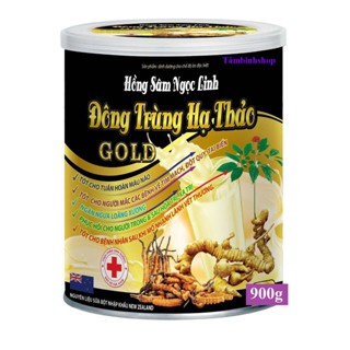 Sữa Hồng Sâm Ngọc Linh Đông Trùng Hạ Thảo Gold giúp Tăng đề kháng,Ổn định huyết áp, ...p
