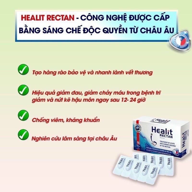-  healit rectan VIÊN ĐẶT HẬU MÔN, ĐẠI TRỰC TRÀNG