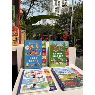 Sách: Combo 4 Cuốn Basic Words - Cùng Bé Học Tiếng Anh