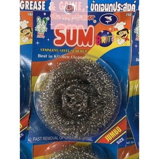 vỉ 12 miếng cước sắt chà nồi