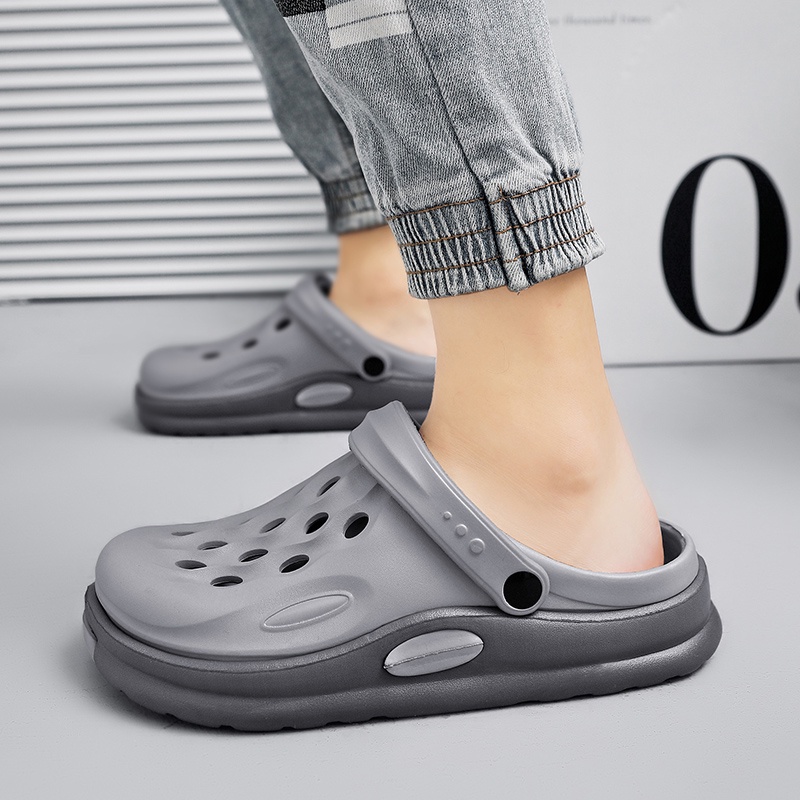 Sandal Cao Su Chống Trượt Mới Cho Nam, size 40-45
