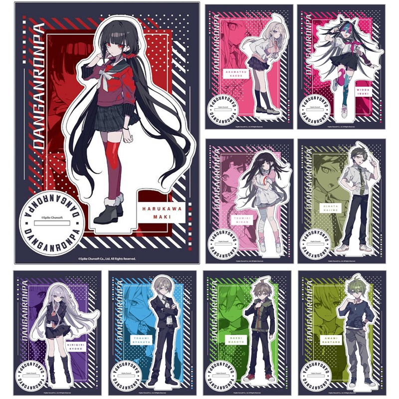Mô Hình Nhân Vật Danganronpa Chân Đứng Trang Trí Nhà Cửa