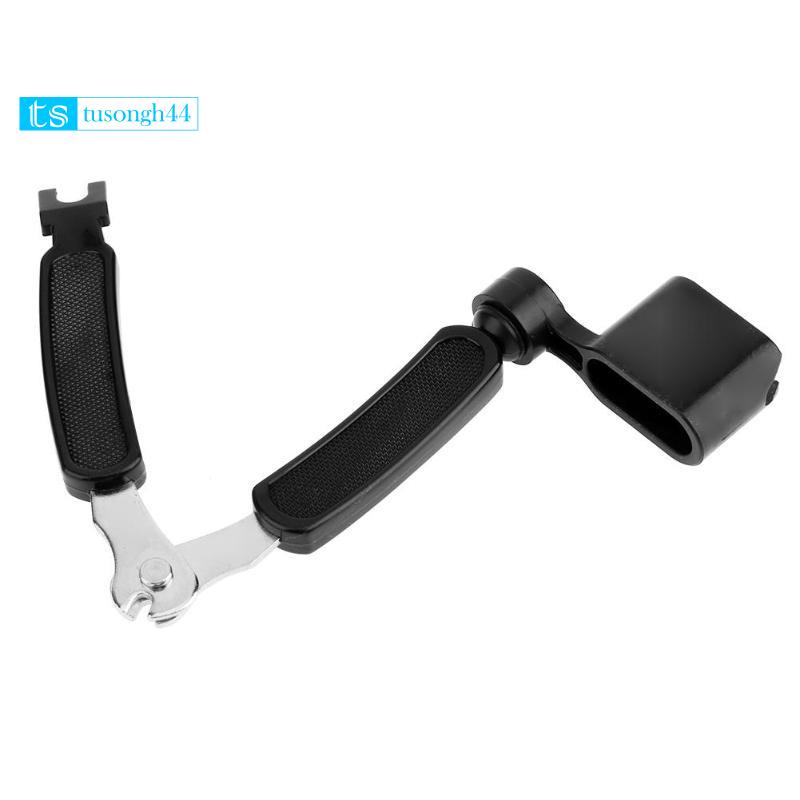 Phụ kiện đàn guitar đa chức năng 3 trong 1 Guitar Peg String Winder + String Pin Puller + String Cut