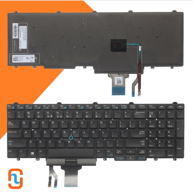 Bàn phím Laptop Dell Latitude E5550, Dell Precision 3520, 7520, 7720. Bảo hành 12 tháng.
