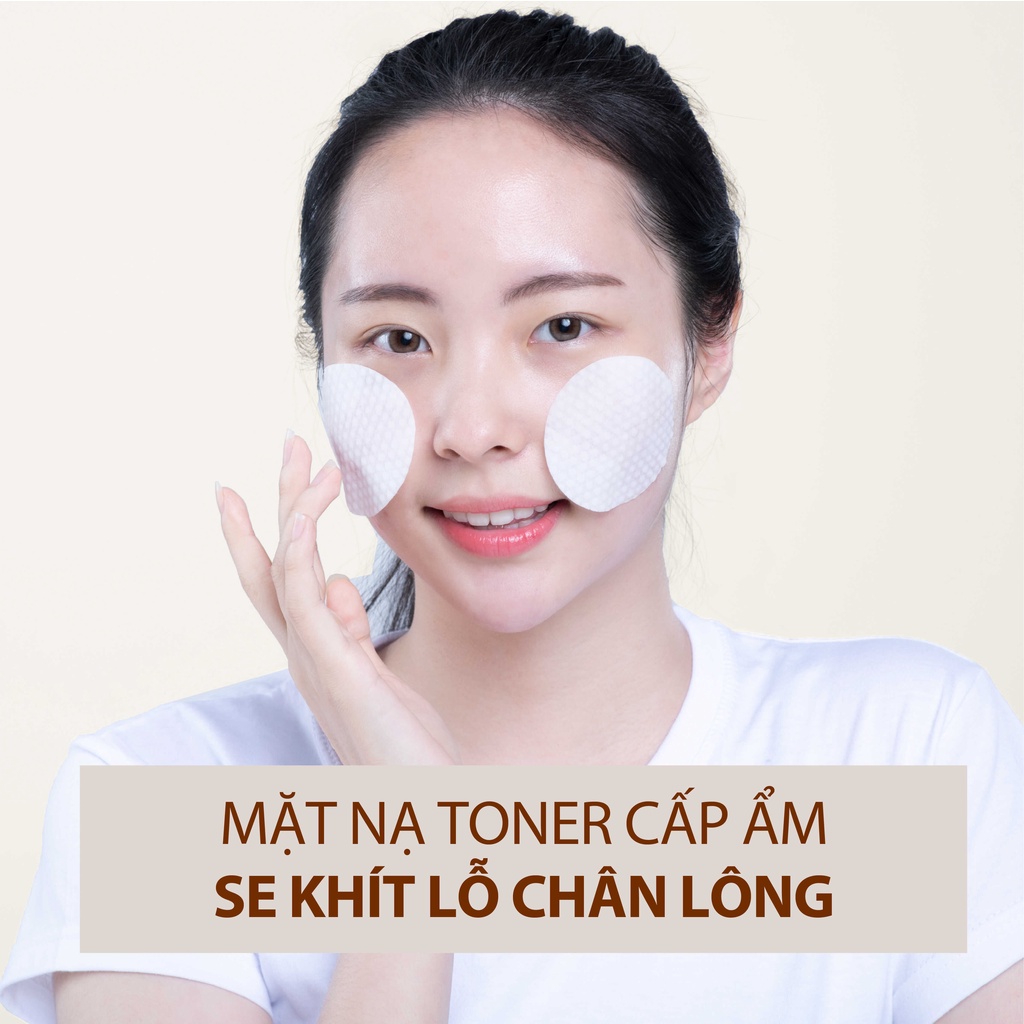 Nước Hoa Hồng Toner Hoa Cúc & AHA 5% Cấp Ẩm, Giảm Mụn Dành Cho Da Dầu Mụn MILAGANICS 35ml (Chai)