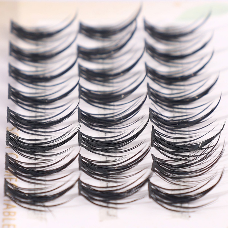 Cặp Lông Mi Giả / Lông Mi Giả Đơn / Dày Tự Nhiên Ghép Hình Quỷ Nhỏ