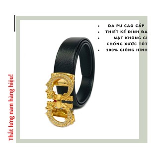 Dây Lưng Nam thời trang, Thắt lưng nam đính đá mặt rồng