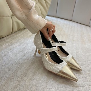 giày gót nhọn công sở gót nhọn thanh lịch