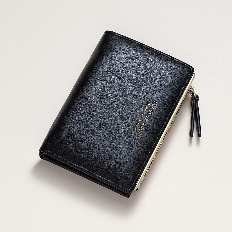 Ví Đựng Thẻ Màu Trơn Đơn Giản Phong Cách Hàn Quốc Cho Nữ