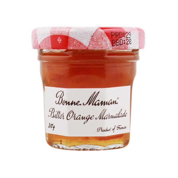 Mứt hoa quả BONNE MAMAN  30g : mứt dâu tây /  mứt phúc bồn tử / mứt mơ / mứt cam/ mứt anh đào