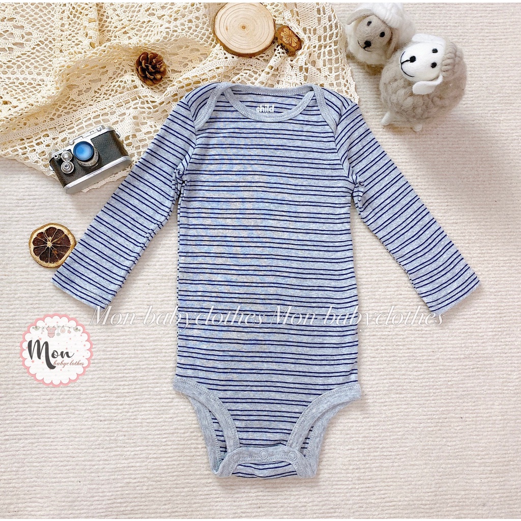 Áo BODY chip dài tay 6-9 tháng