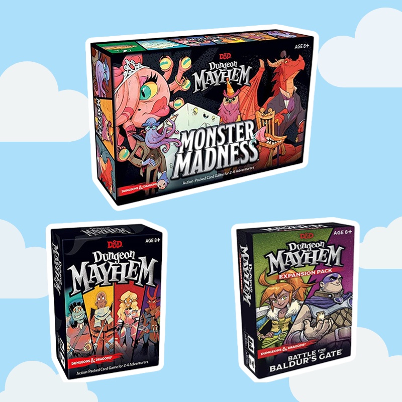 Bộ Thẻ Bài Trò Chơi Dungeon Mayhem Dungeons Độc Đáo Thú Vị