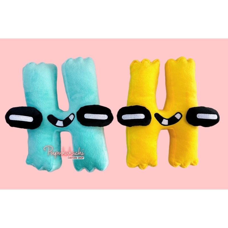 Gấu Bông Chữ Cái, Chữ Số Hot Hit Dễ Thương, Thú Bông Chữ Số Cho Bé