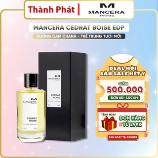 Nước hoa nam nữ unisex Mancera Cedrat Boise Mùi hương tươi mát thơm lâu - Nước hoa Unisex Mancera Cedrat Boise EDP